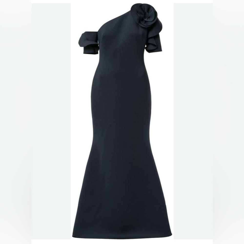 Badgley Mischka Black Maxi Gown